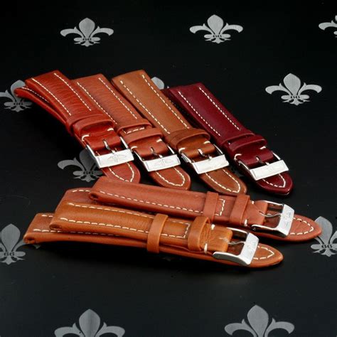 breitling watch leather strap